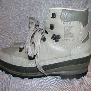 Lowa German Hiking boots 5 1/2 women's leather